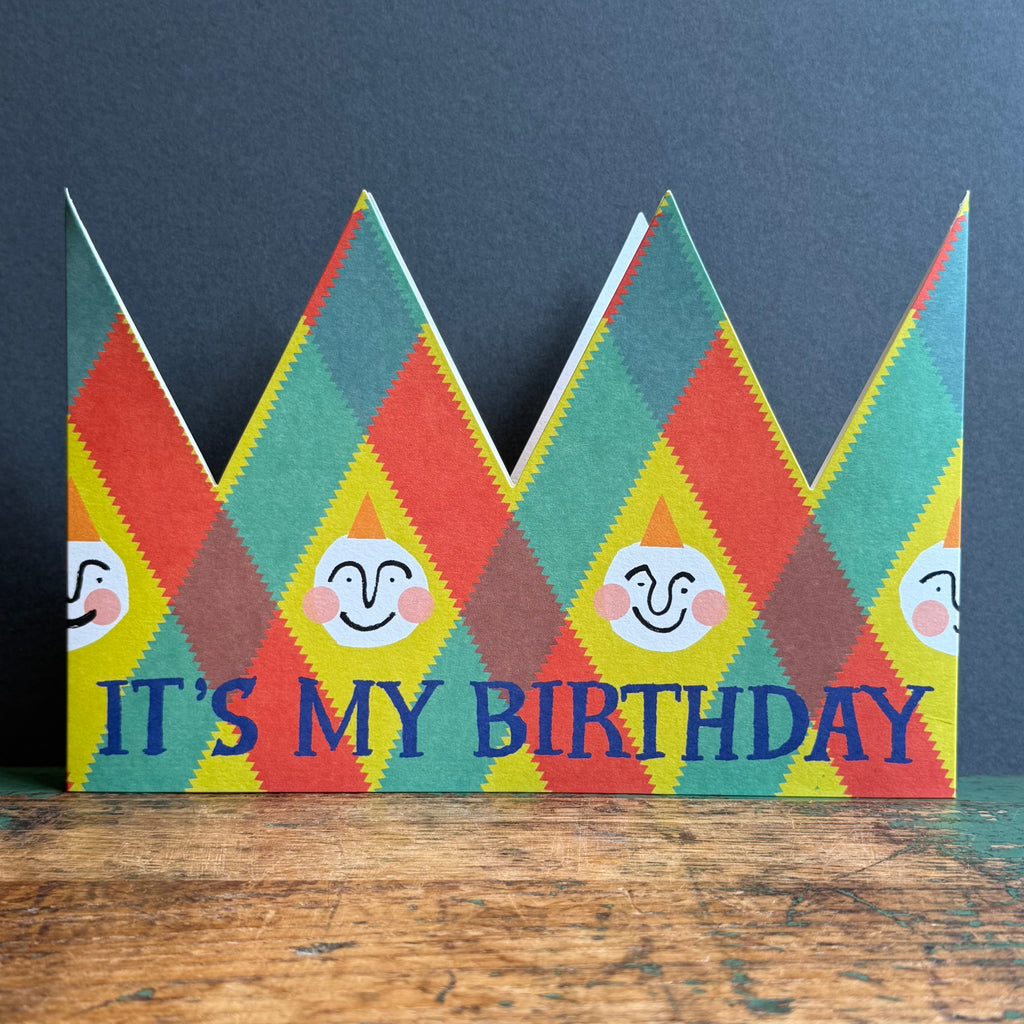 Party Hat Greeting Card - It’s My Birthday