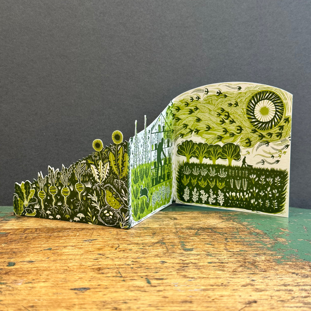 Concertina G/Card - Folded Forest - Allotment