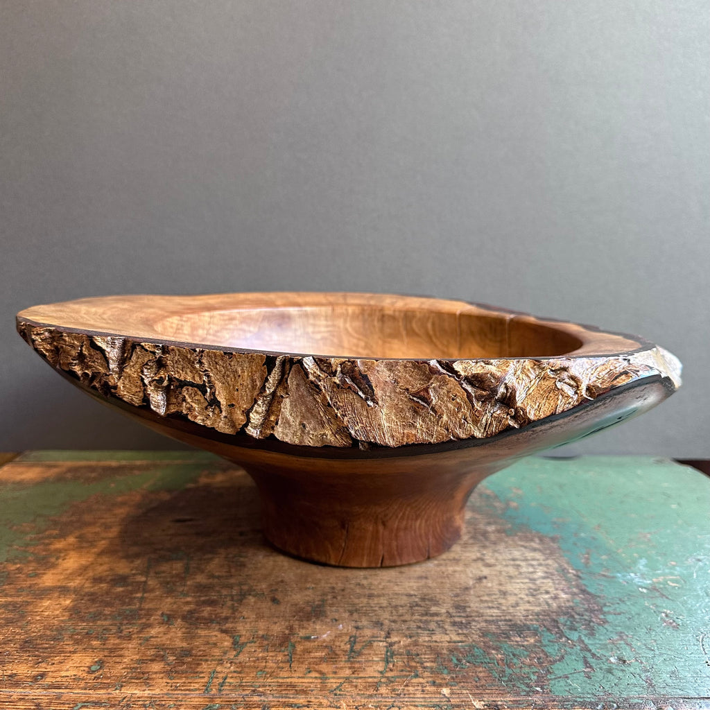 No.146 Large Footed Bowl - Walnut