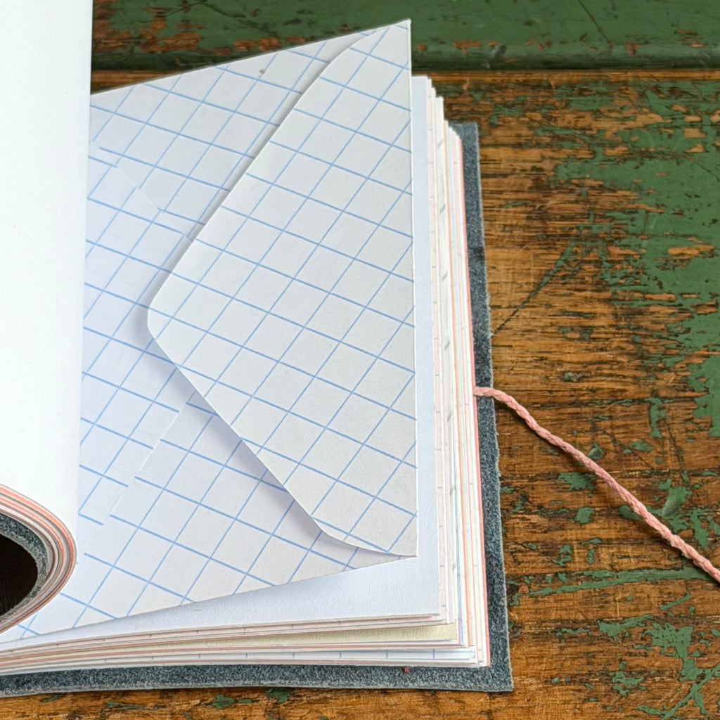 Darned Heart Notebook [Small] - Slate