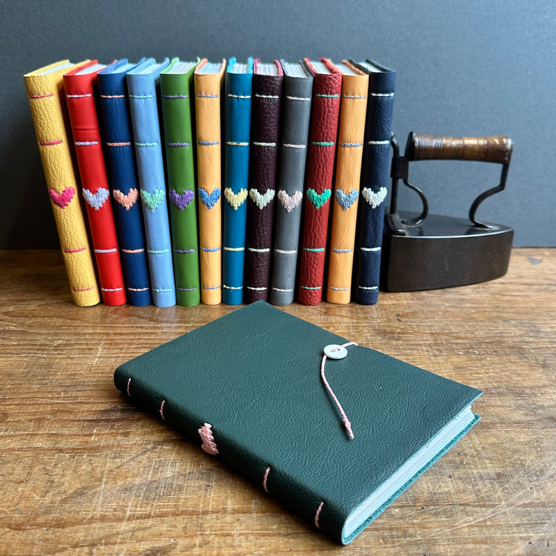 Darned Heart Notebook [Medium] - Forest
