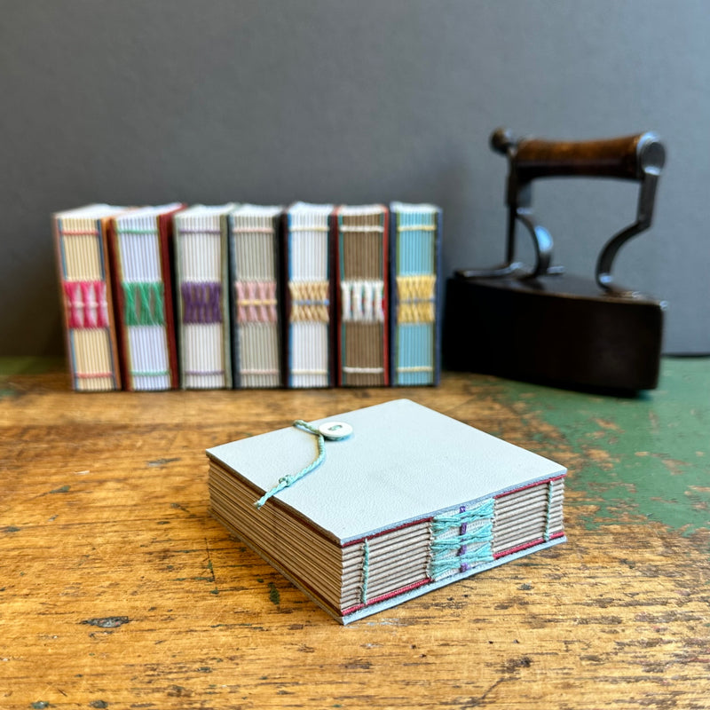 Exposed Spine Notebook [Tiny] - Sky Blue