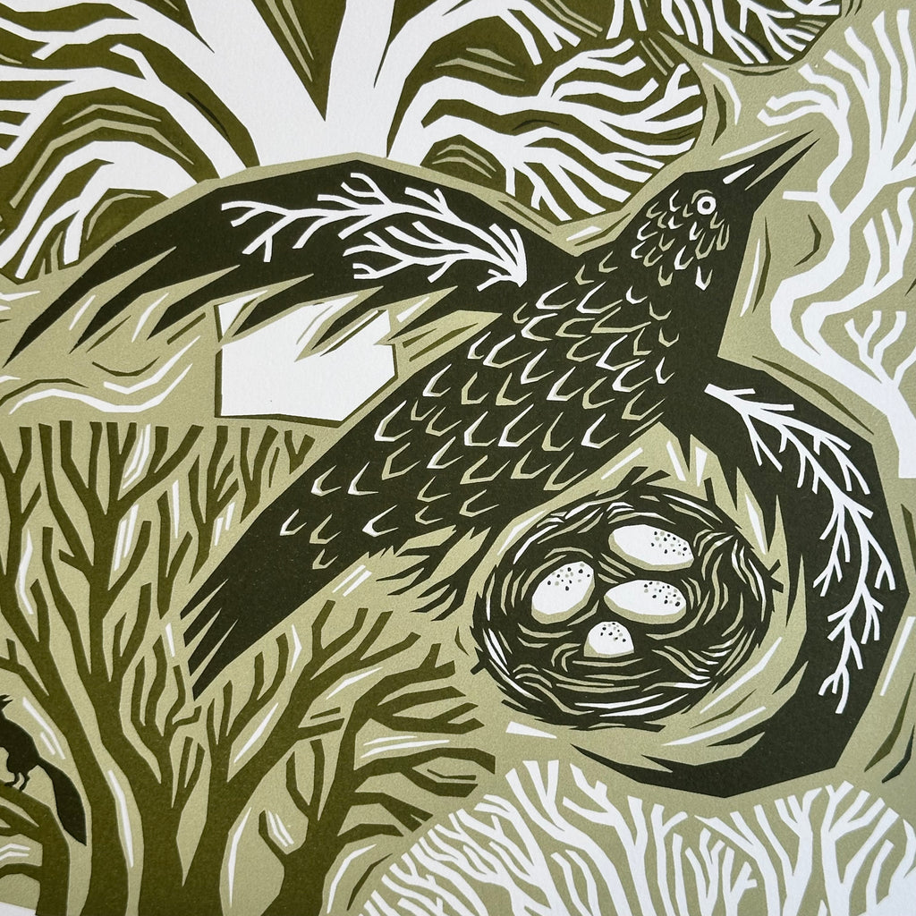 Ltd Edition Screenprint - Woodland Bird