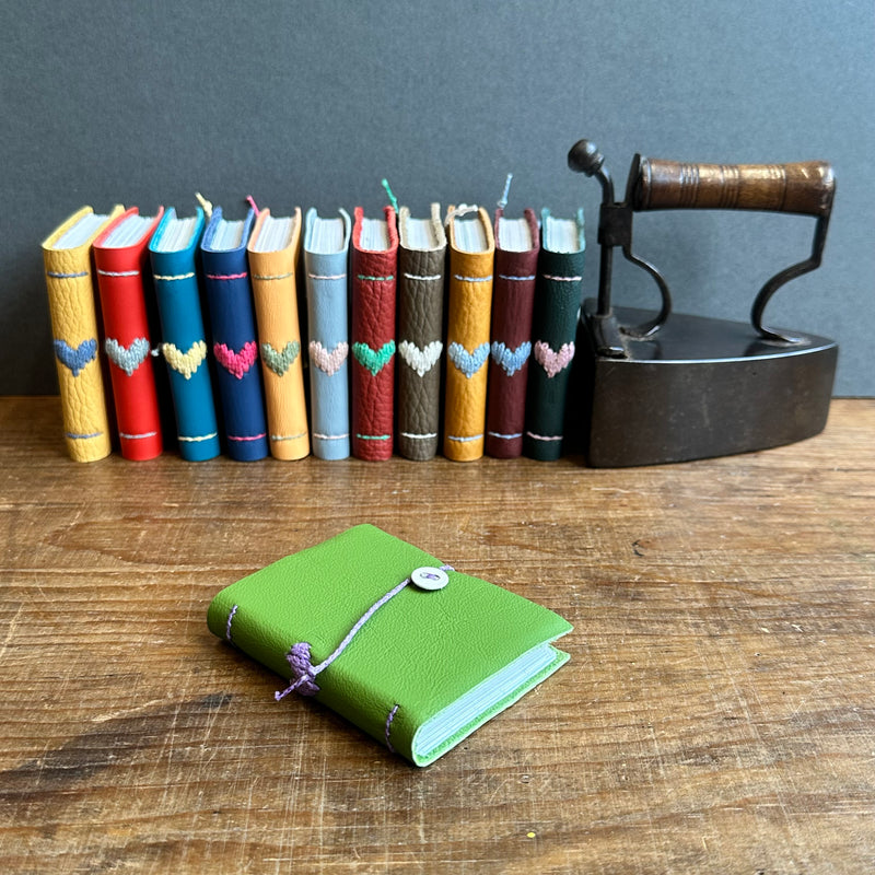 Darned Heart Notebook [Tiny] - Apple