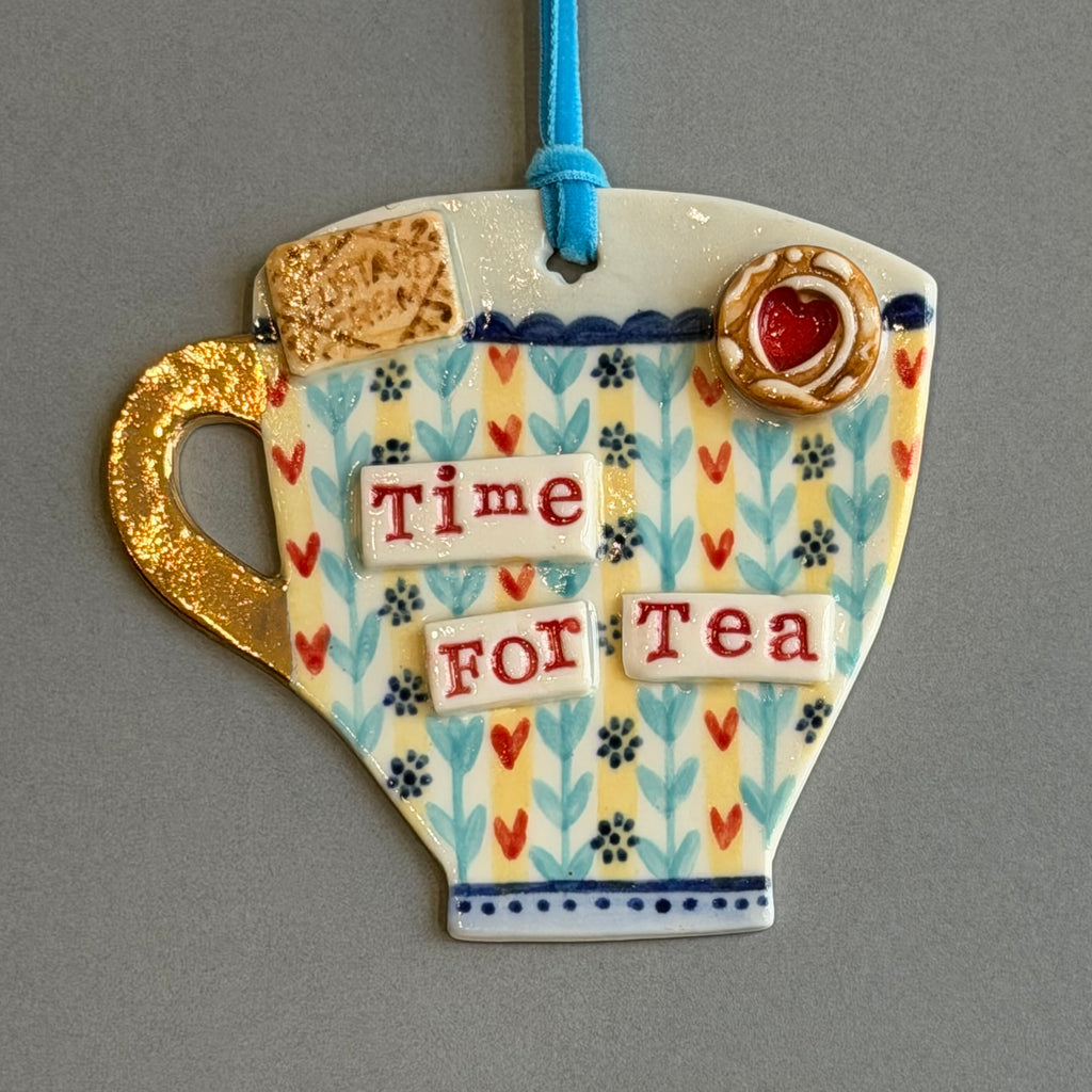 Porcelain Hanging Tea Cup