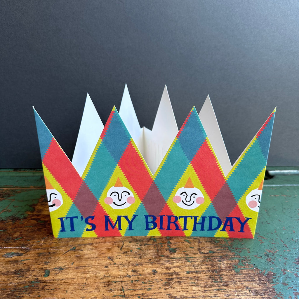 Party Hat Greeting Card - It’s My Birthday