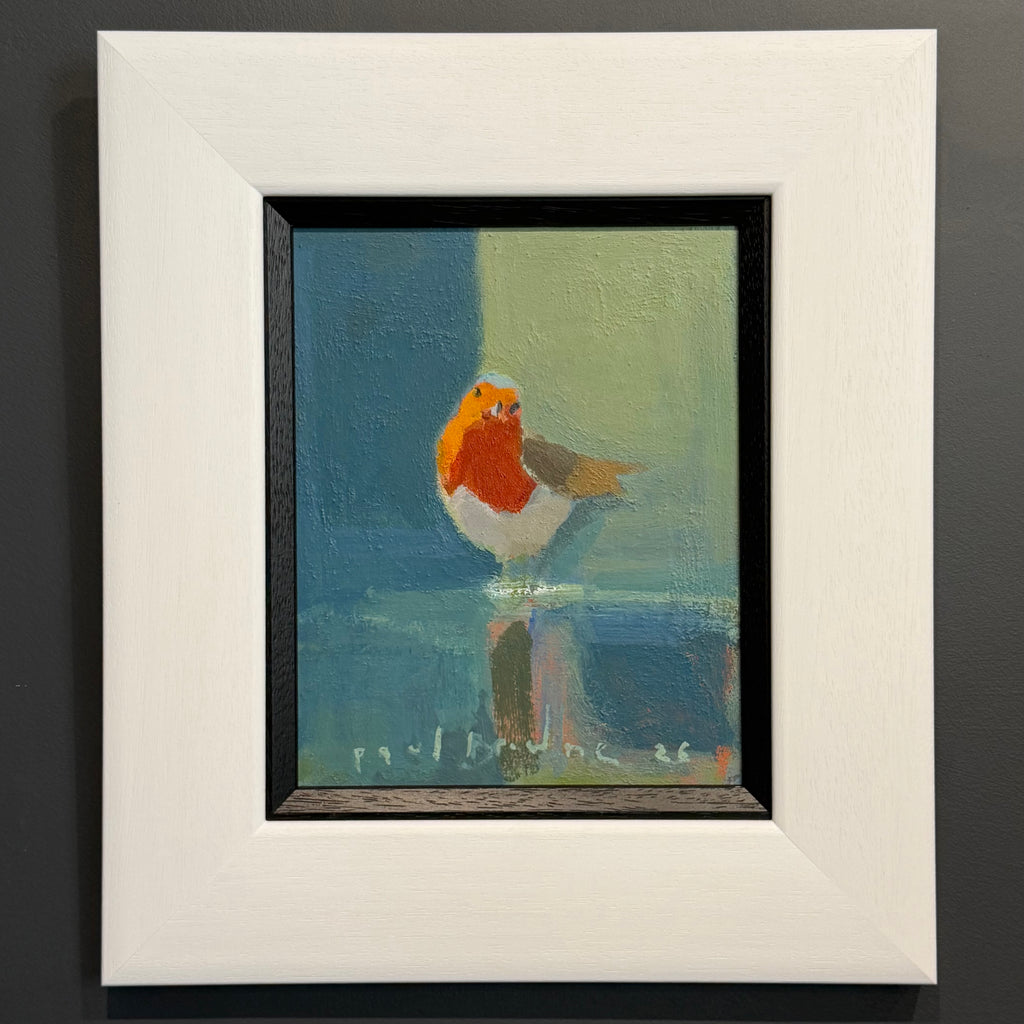 Acrylic on Wood Panel - ‘And you will know me by my name’ [Robin]