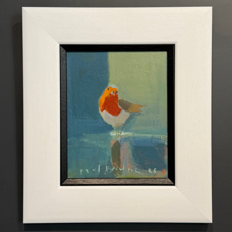 Acrylic on Wood Panel - ‘And you will know me by my name’ [Robin]