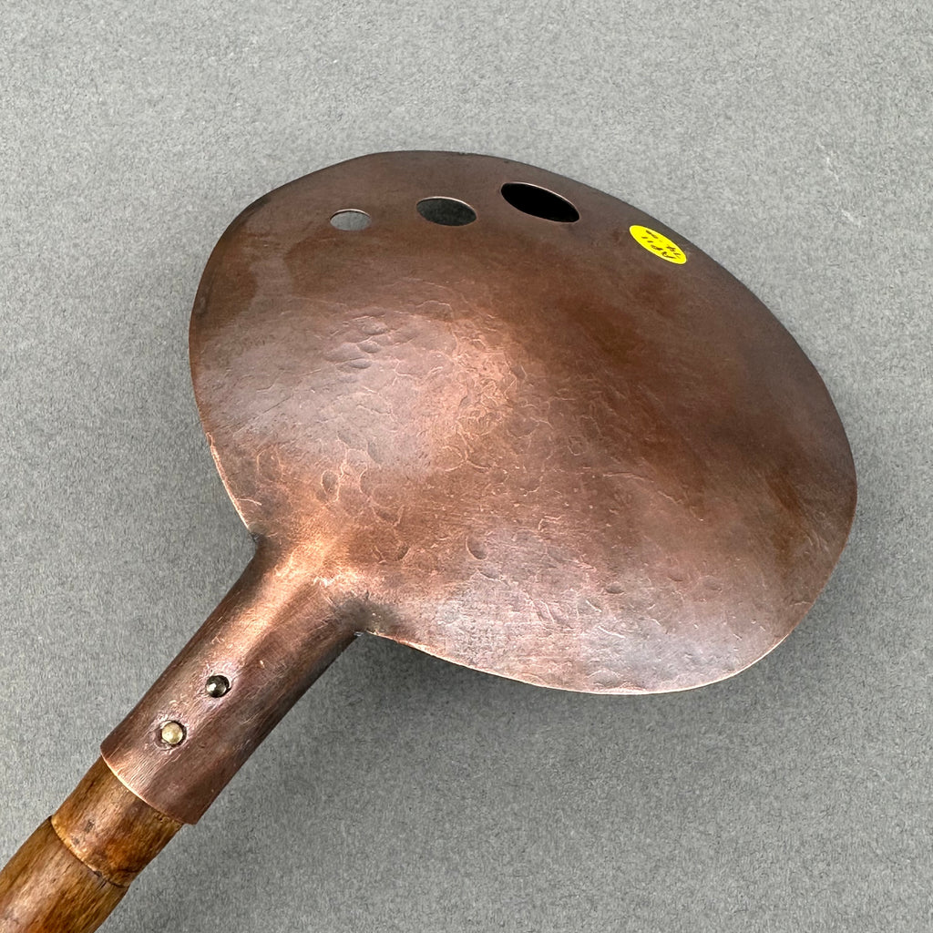 Decorative Enamel Spoon 'Large Wooden Spool’