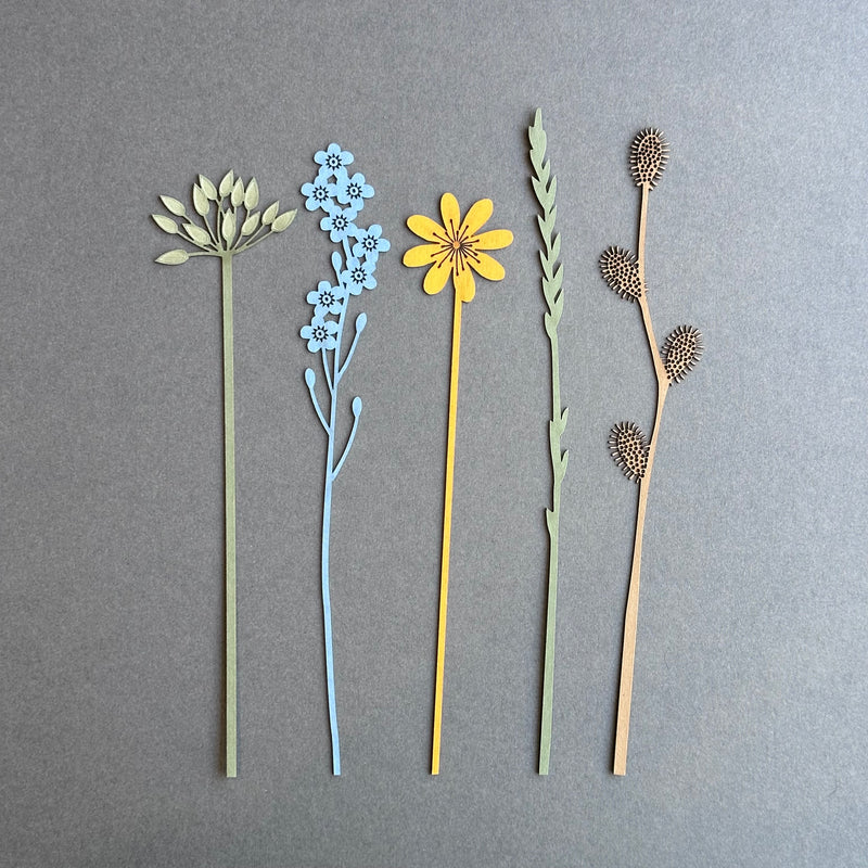 Paper Posy - Set of 5 - Spring