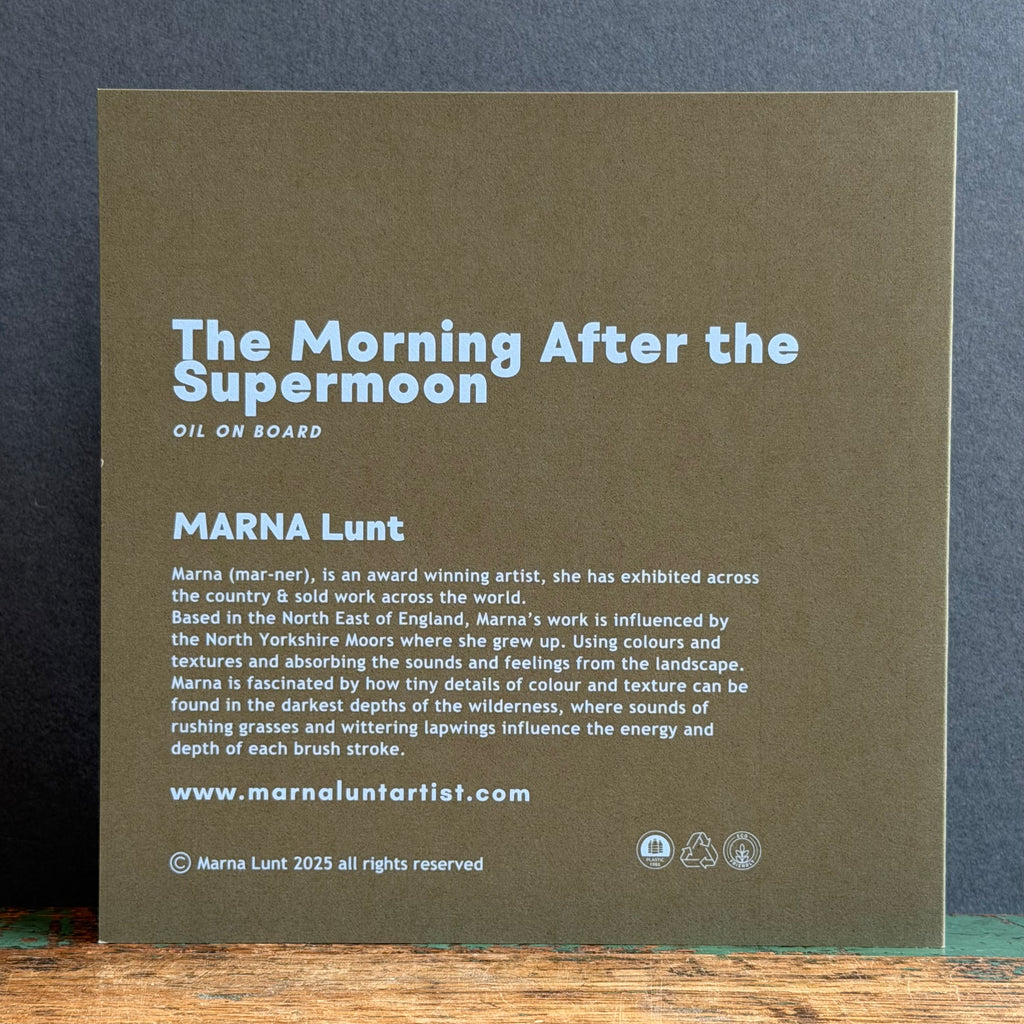 G/Card - Marna Lunt - The Morning After the Supermoon