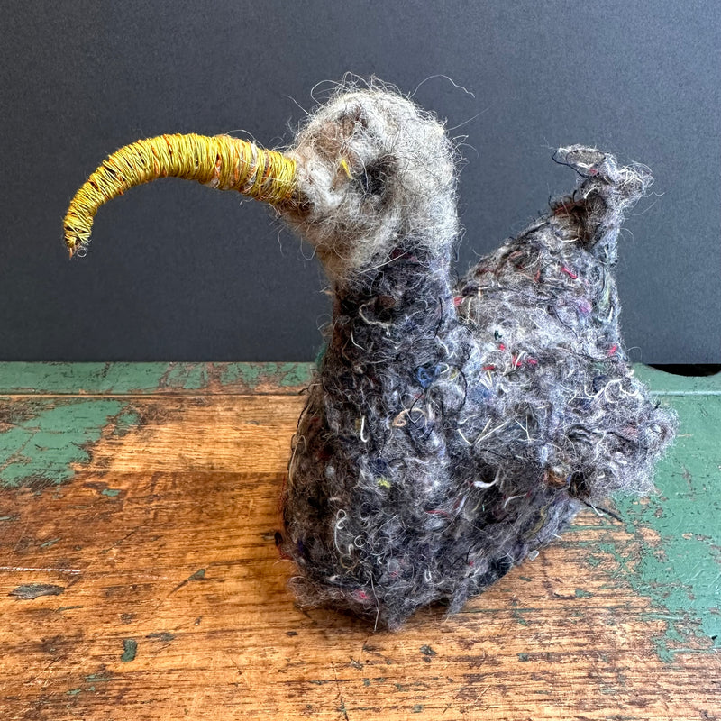 Textile Sculpture ‘Tallulah the Swimming Bird’