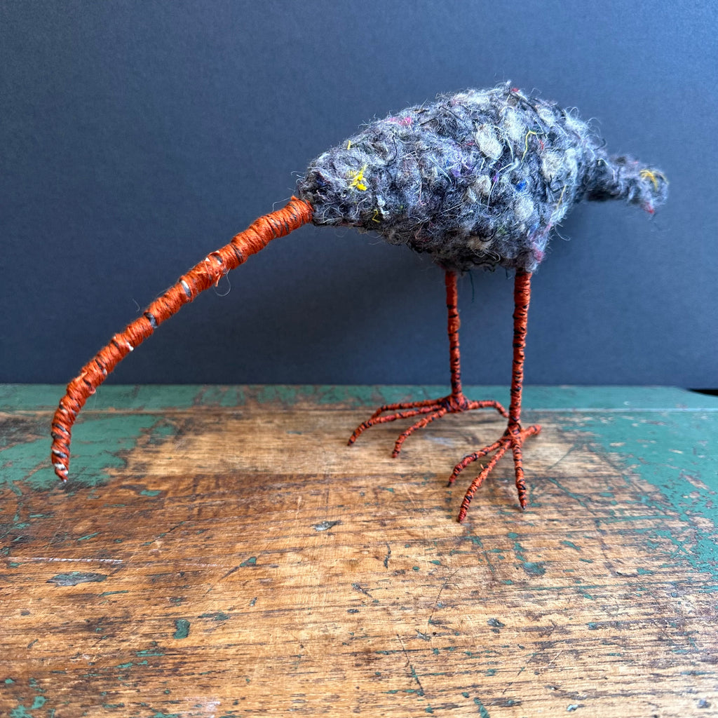 Textile Sculpture ‘Beakie the Spotty Bird’