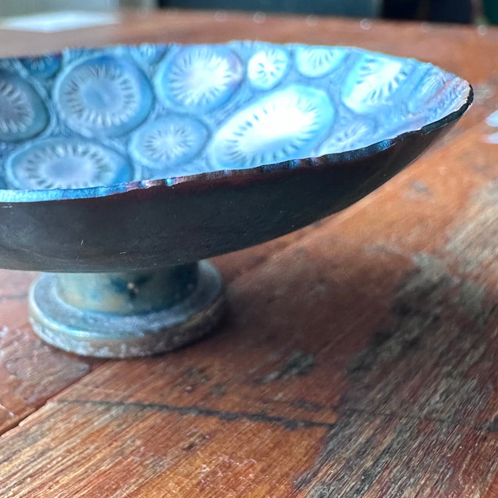 Bowl - Chased Silver Plate - Small