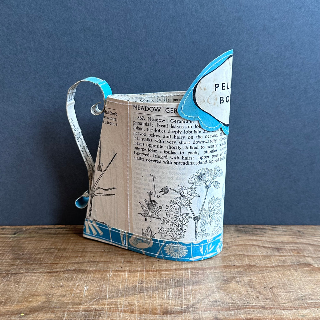 Paper Jug - Medium - Pelican Wildflower