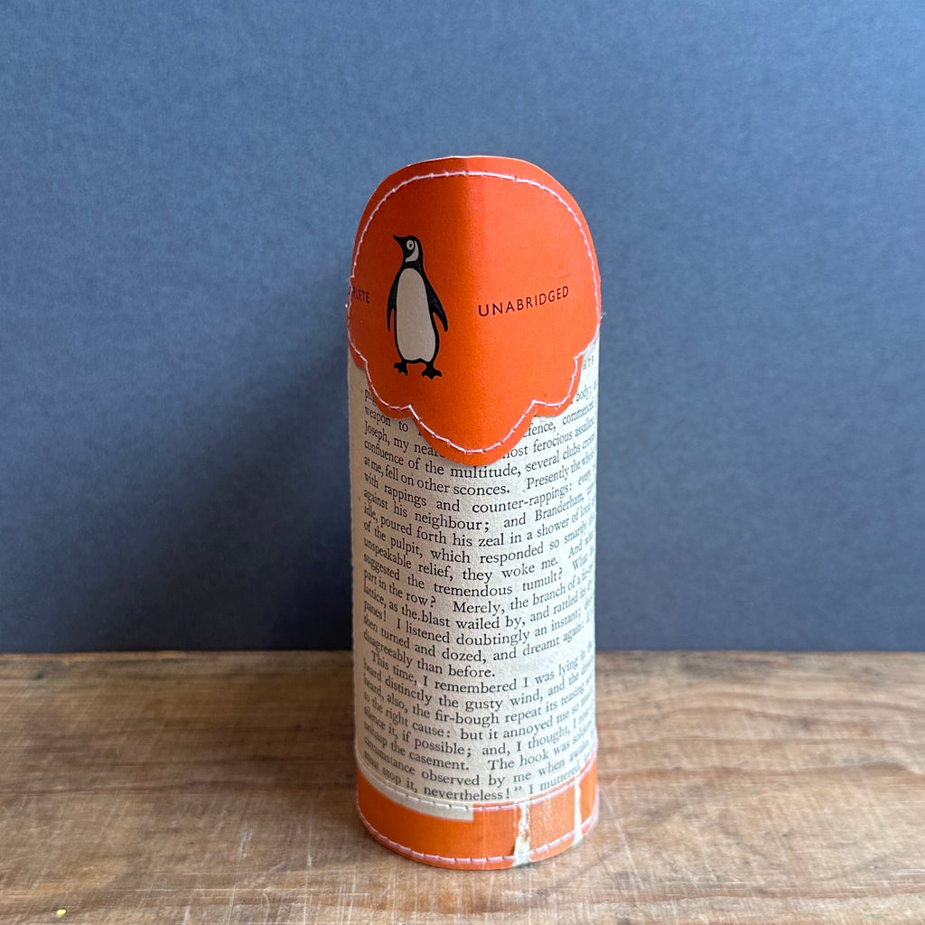 Paper Jug - Medium - Penguin Orange - Wuthering Heights