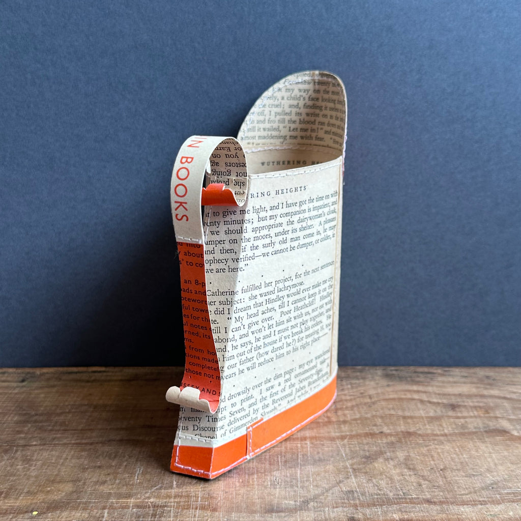 Paper Jug - Medium - Penguin Orange - Wuthering Heights