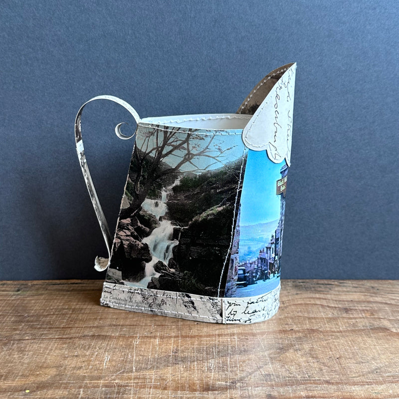 Paper Jug - Medium - Haworth Postcard