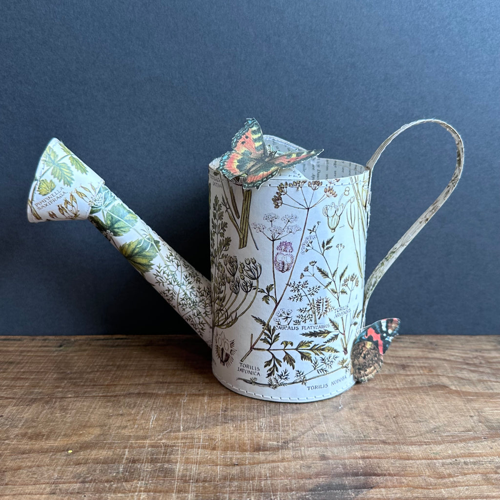 Paper Watering Can - Flora & Fauna