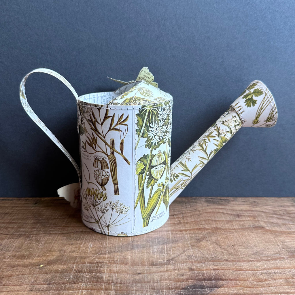 Paper Watering Can - Flora & Fauna