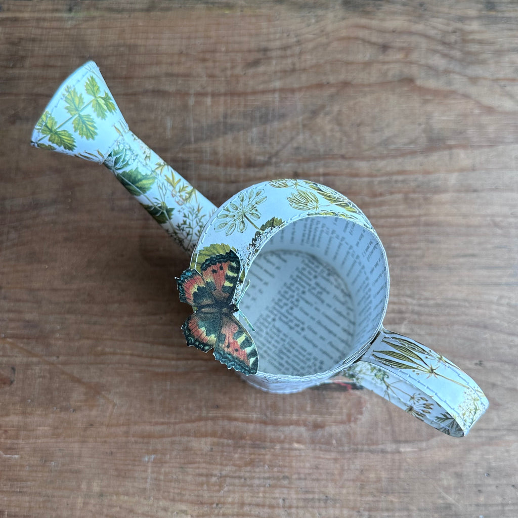 Paper Watering Can - Flora & Fauna