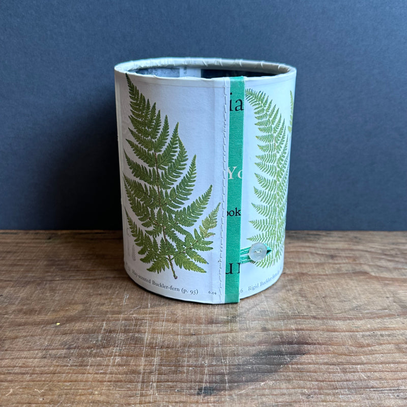 Stitched Paper Lantern - Ferns