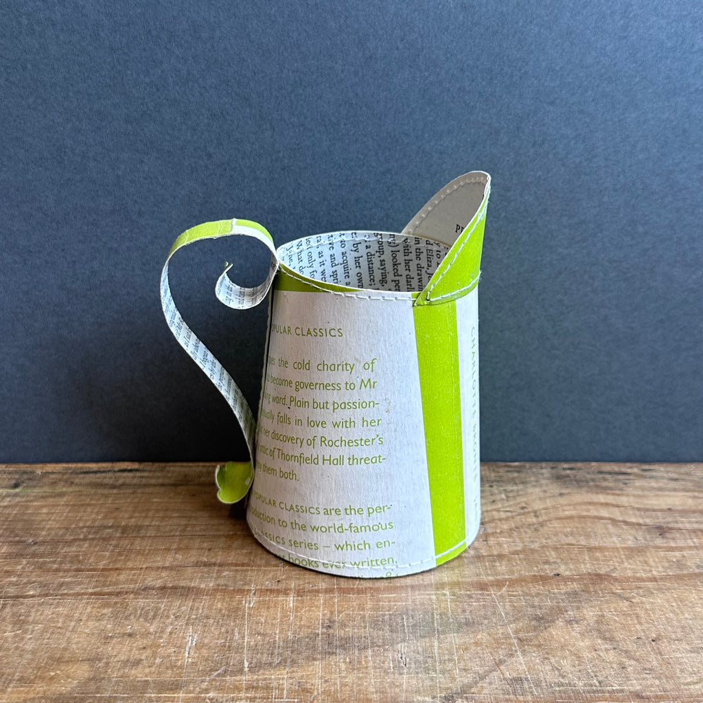 Paper Jug - Small - Penguin Lime - Jane Eyre