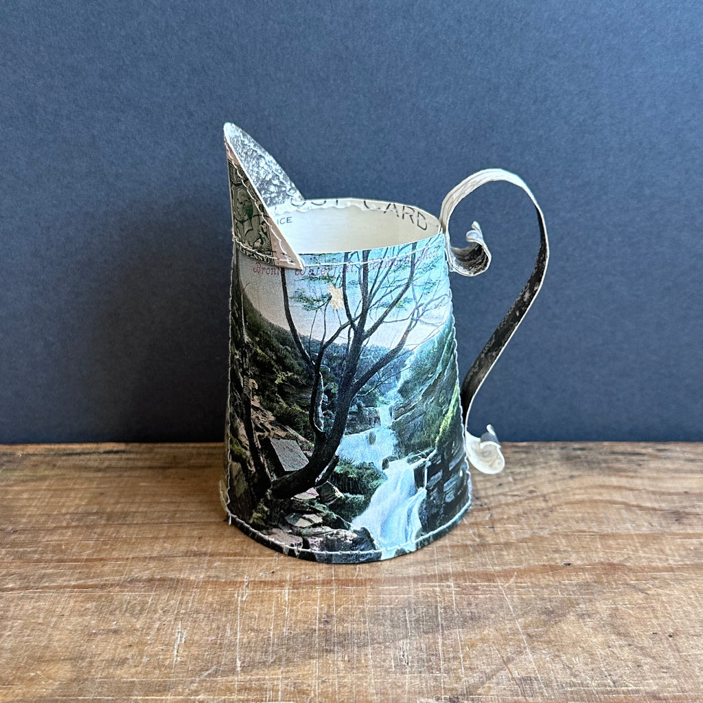 Paper Jug - Small - Haworth Postcard #1