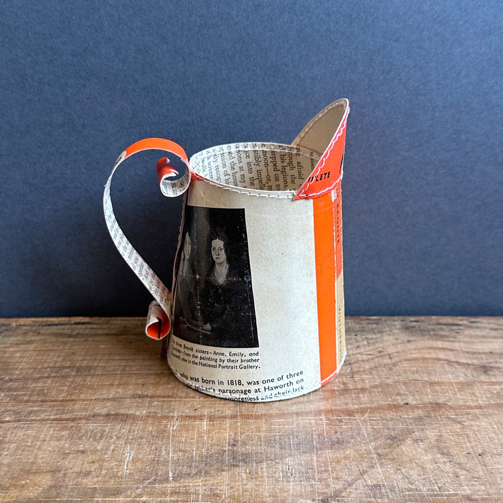 Paper Jug - Small - Penguin Orange - Wuthering Heights