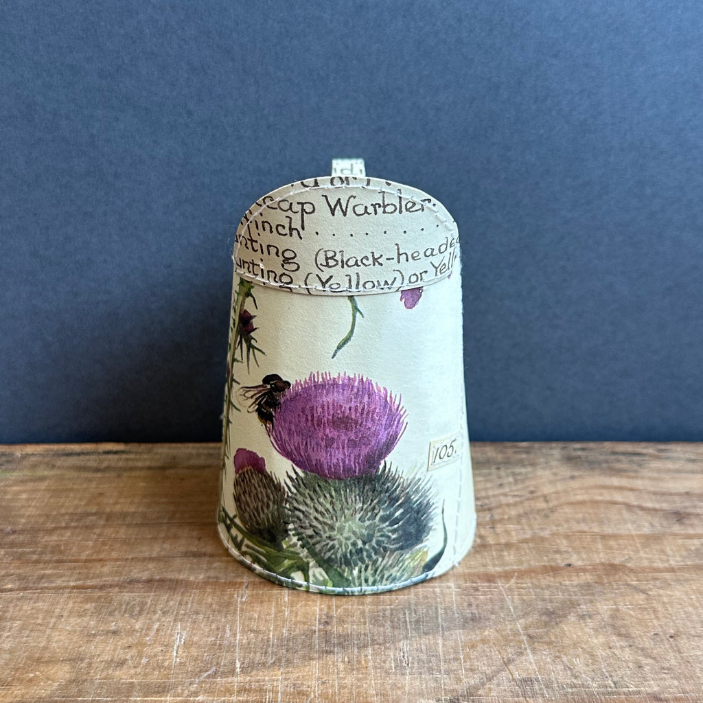 Paper Jug - Small - Floral Bees