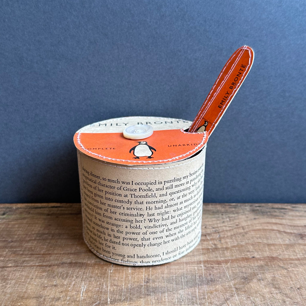 Paper Sugar Pot & Spoon - Penguin Orange - Brontë