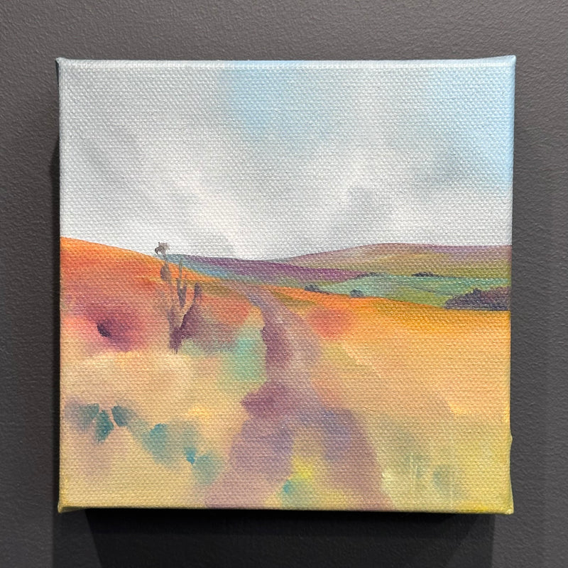 Oil on Canvas - 15 x 15cm - Rusts and Moors