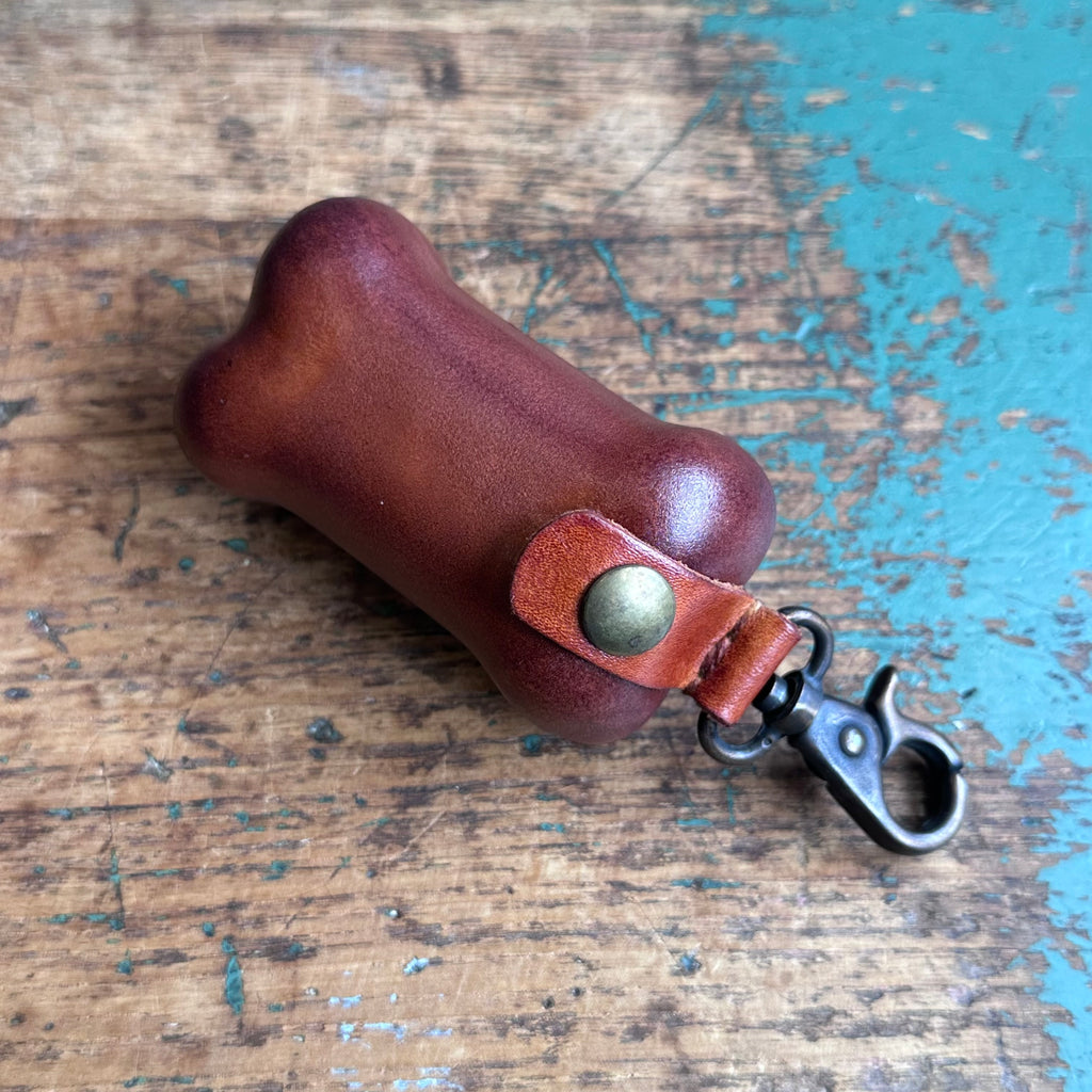 Leather Purse - Dog Bone