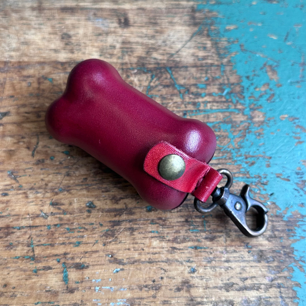 Leather Purse - Dog Bone