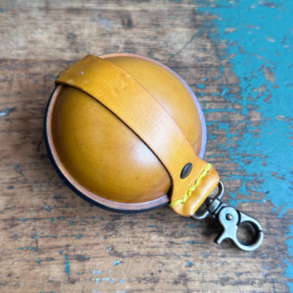 Leather Purse - Pumpkin [Large]