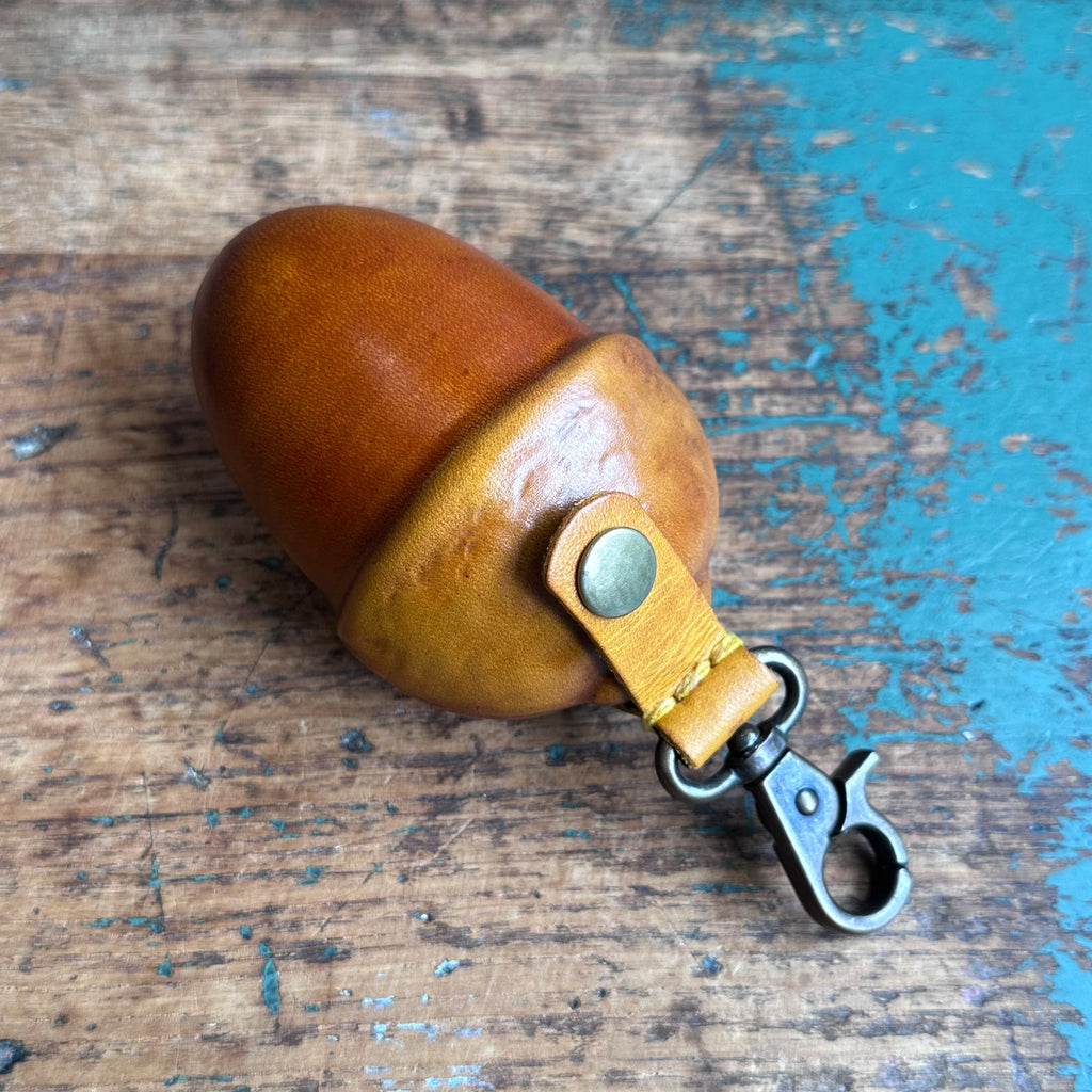 Leather Purse - Acorn [Large]