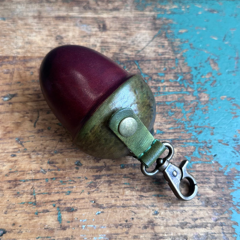 Leather Purse - Acorn [Large]