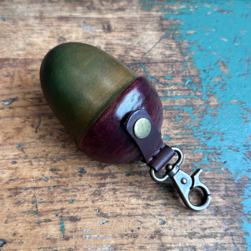 Leather Purse - Acorn [Large]