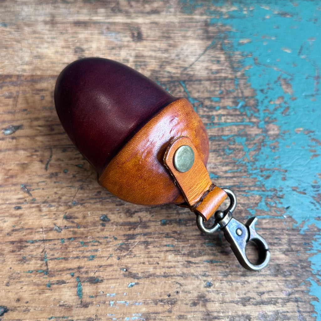 Leather Purse - Acorn [Large]