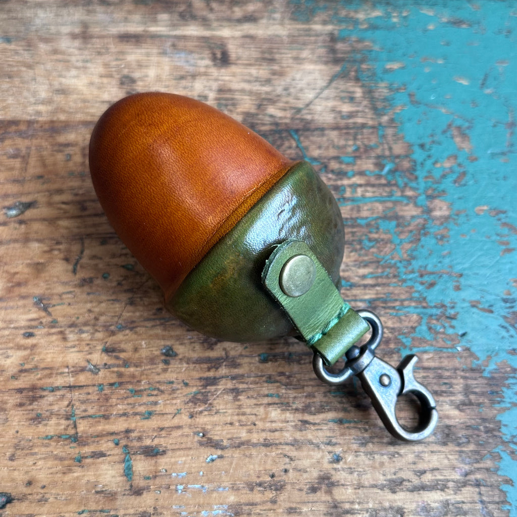 Leather Purse - Acorn [Large]