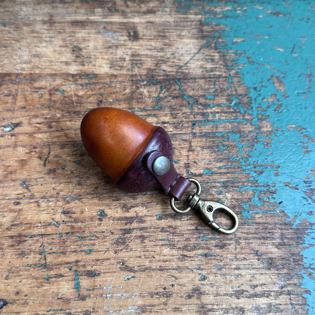 Leather Purse - Acorn [Small]