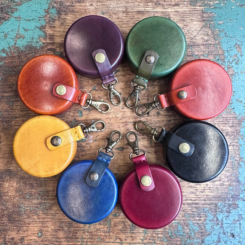 Leather Purse - Disk