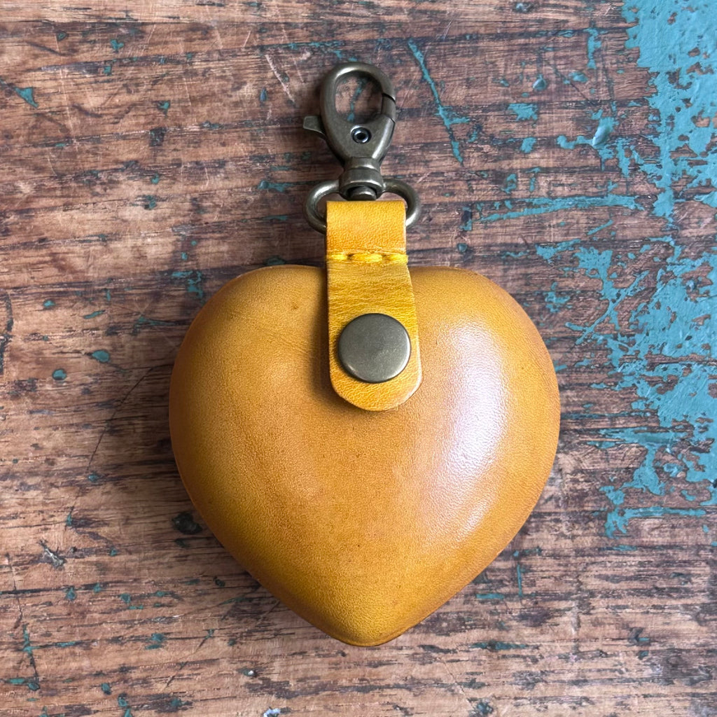Leather Purse - Heart [Small]
