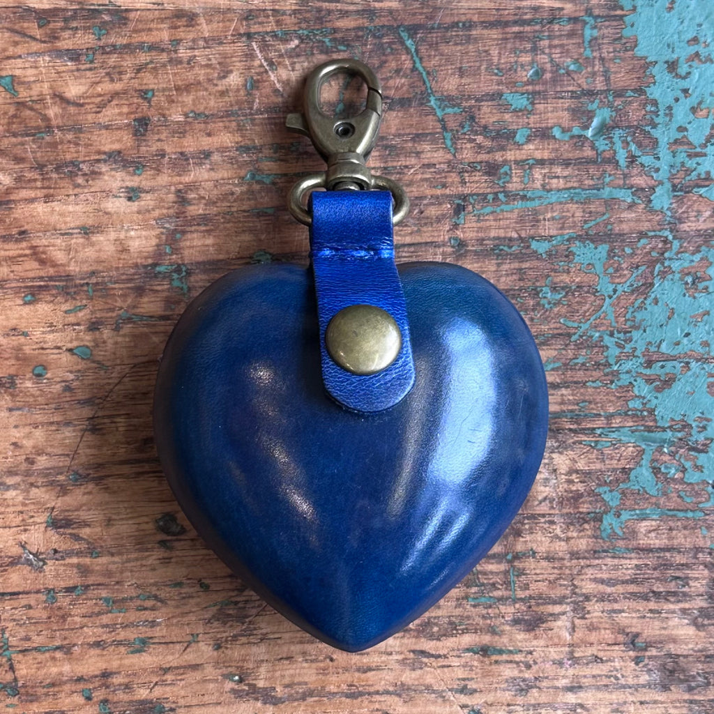Leather Purse - Heart [Small]