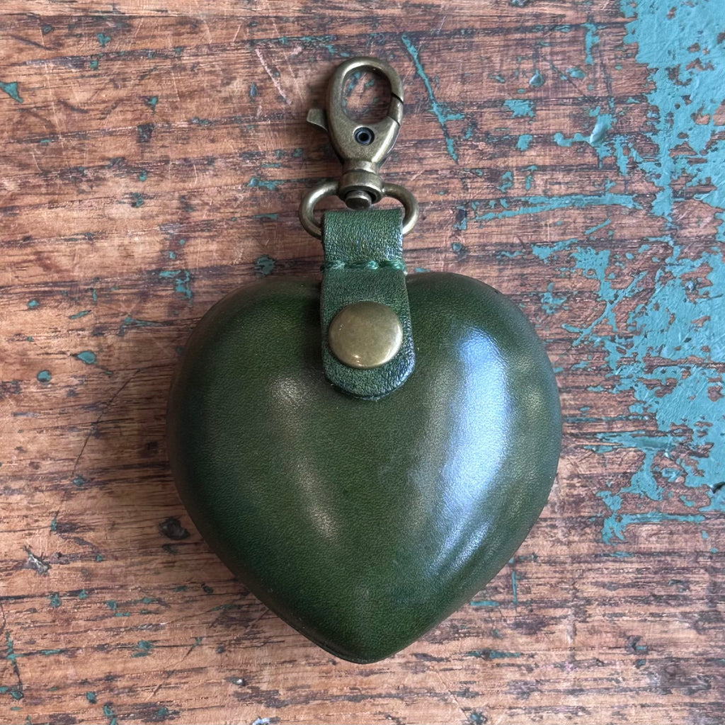 Leather Purse - Heart [Small]