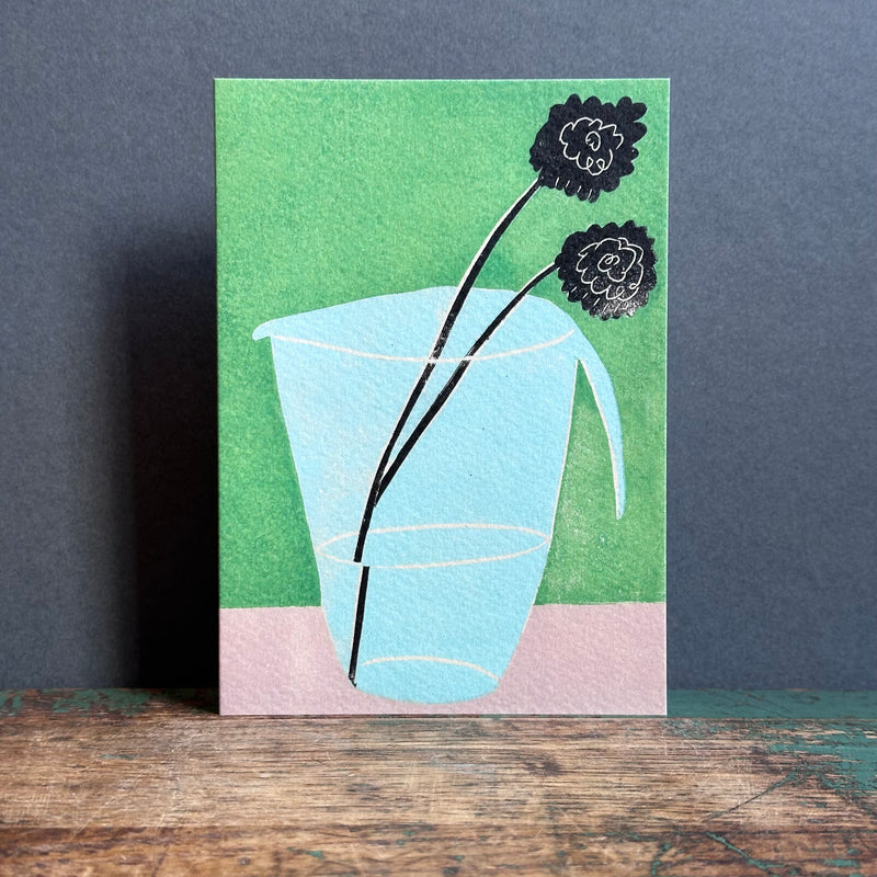 Art Card ‘Still Life, Jug & Flowers’