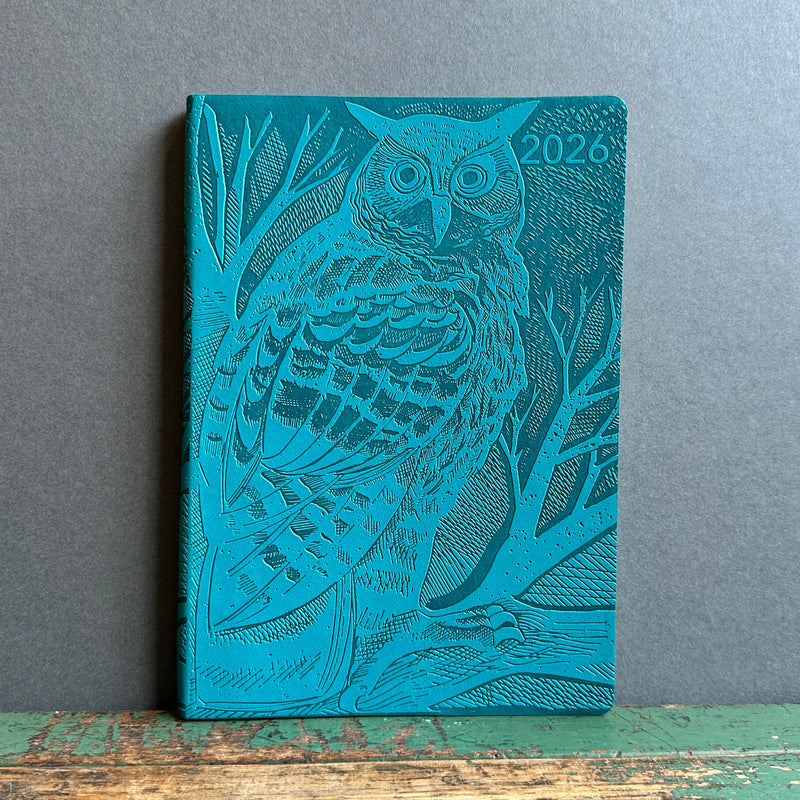 Artisan Diary 2026 - Angela Harding - Long Eared Owl