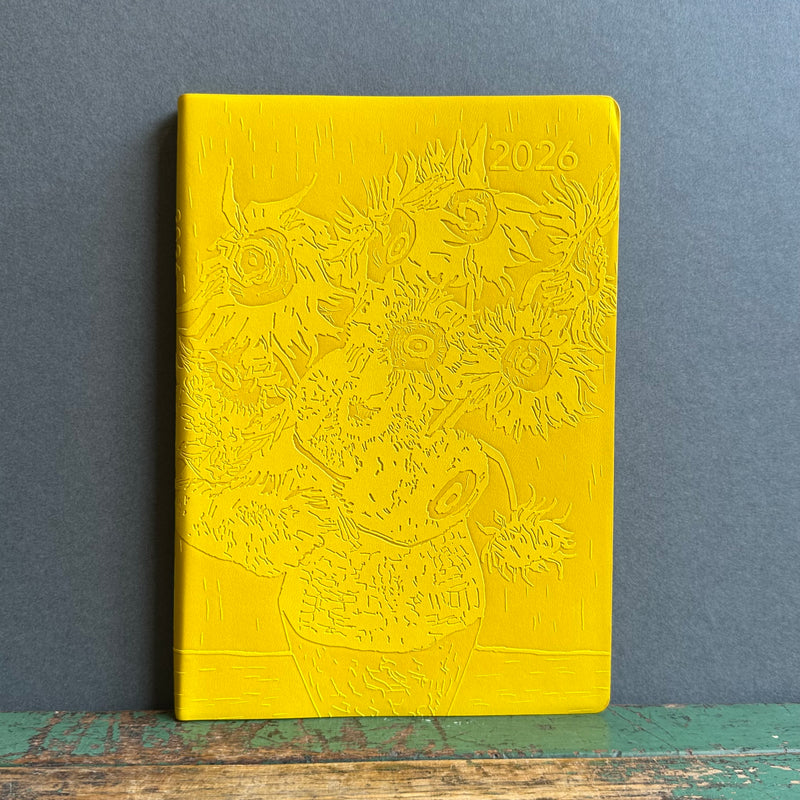 Artisan Diary 2026 - Vincent Van Gogh - Sunflowers