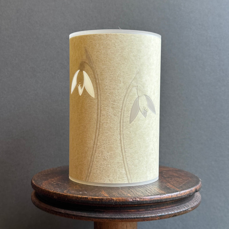 Candle Cover - Snowdrop