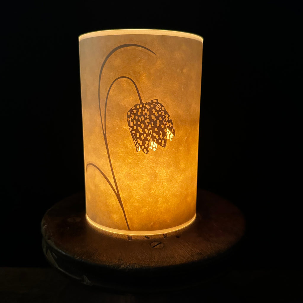 Candle Cover - Fritillary